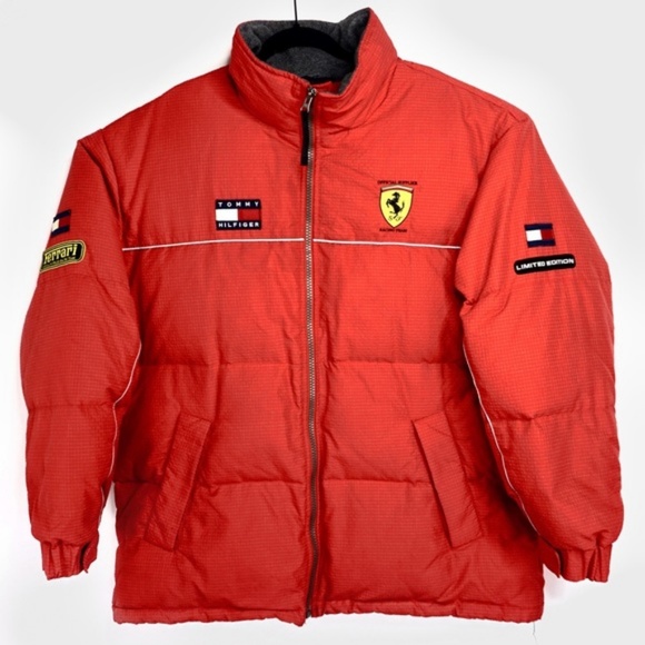 Tommy Hilfiger | Ferrari Puffer Jacket Vintage | L - Picture 2 of 8